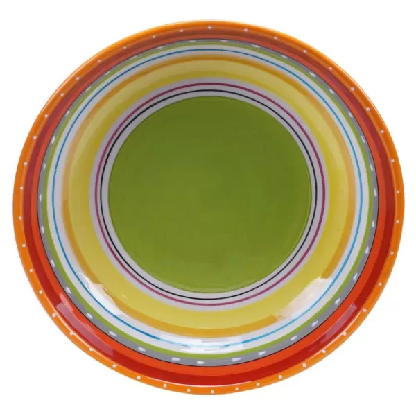 Certified International Mariachi Multi-Colored Large Serving Bowl