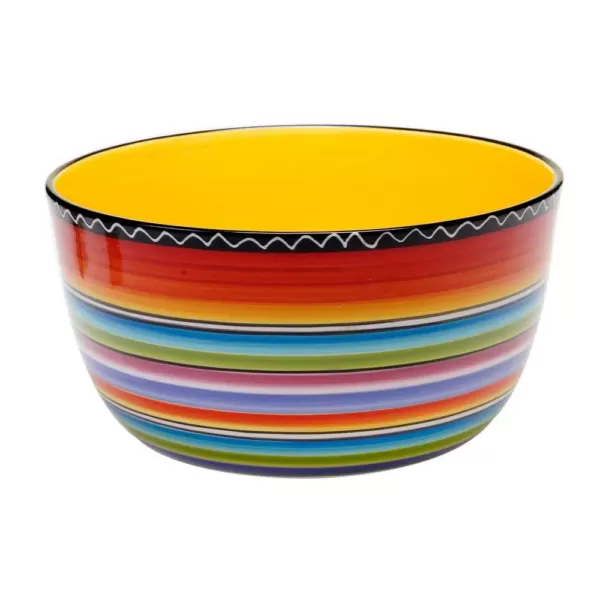 Certified International Tequila Sunrise Deep Serving Bowl