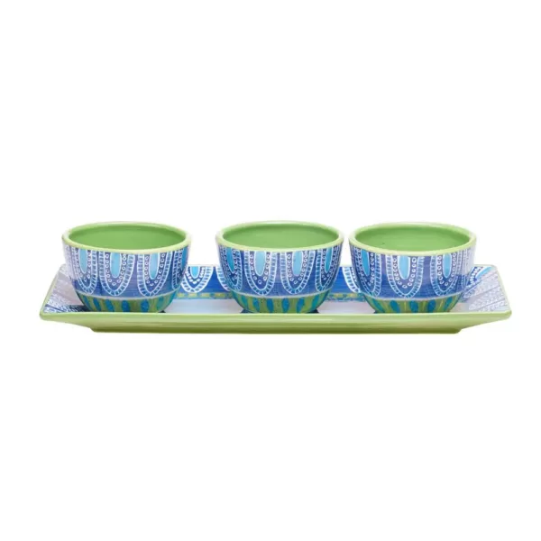 Certified International The Tapas Collection 4-Piece Serving Set