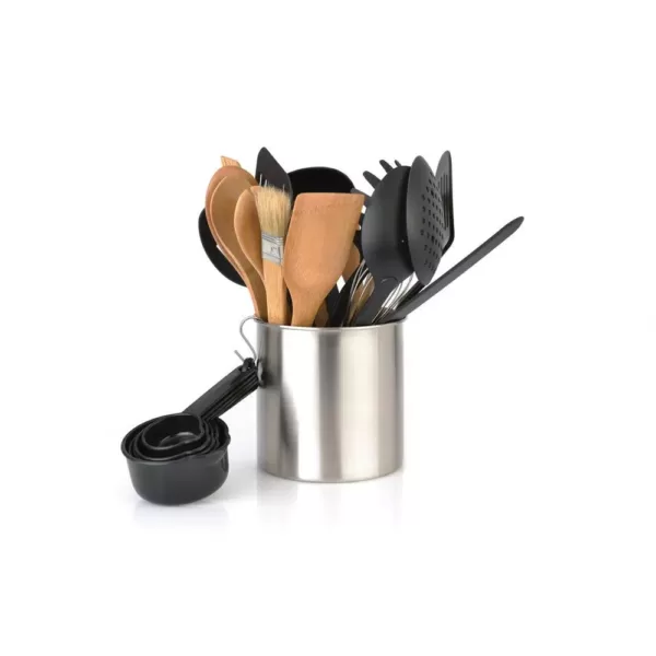 BergHOFF Studio Nylon Silver Kitchen Utensil Set (Set of 23)