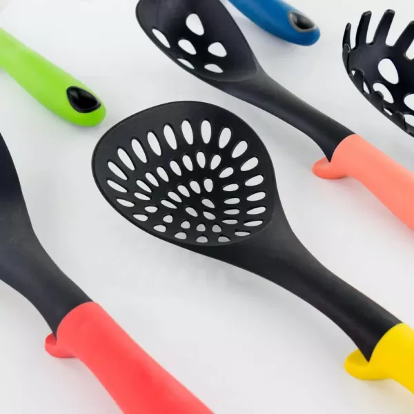 MegaChef Assorted Color Nylon Cooking Utensils (Set of 7)