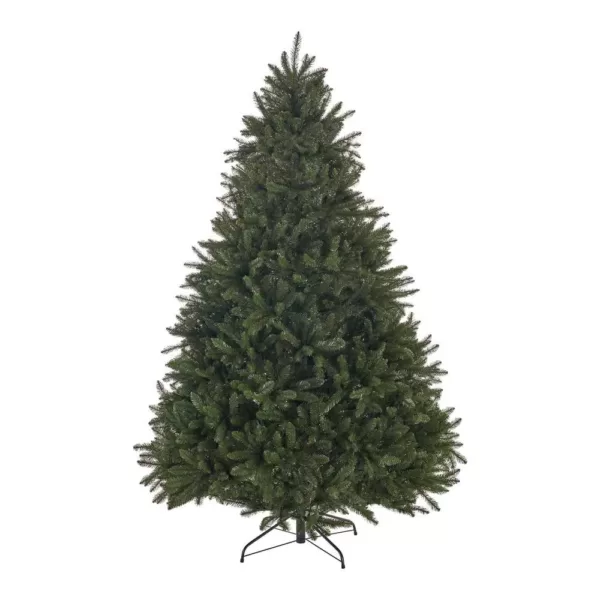 Noble House 9 ft. Unlit Norway Spruce Hinged Artificial Christmas Tree