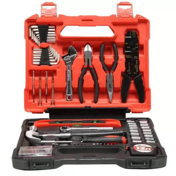 OLYMPIA SAE and Metric Combination Tool Set (67-Piece)