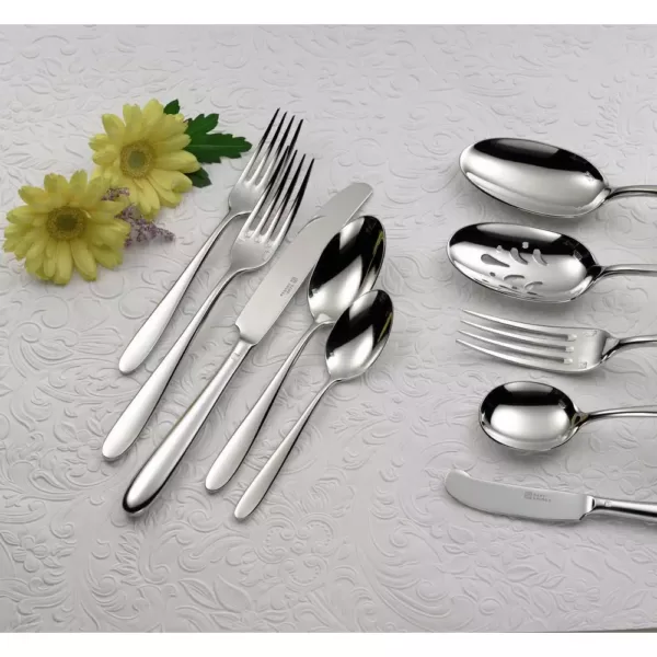 Oneida Mascagni II Silver 18/0 Stainless Steel European Teaspoon (12-Pack)