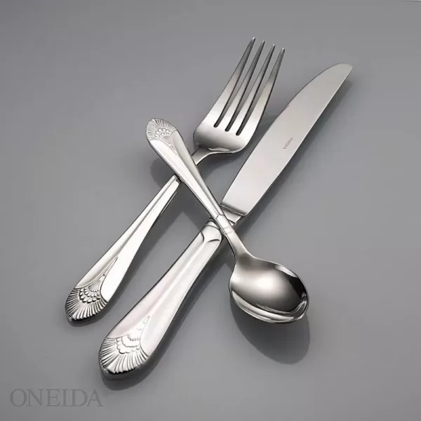 Oneida New York 18/10 Stainless Steel Iced Tea Spoons (Set of 12)