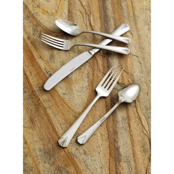 Oneida Deauville 18/10 Stainless Steel Teaspoons (Set of 12)