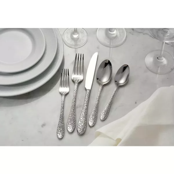 Oneida Ivy Flourish 18/10 Stainless Steel Iced Tea Spoons (Set of 12)