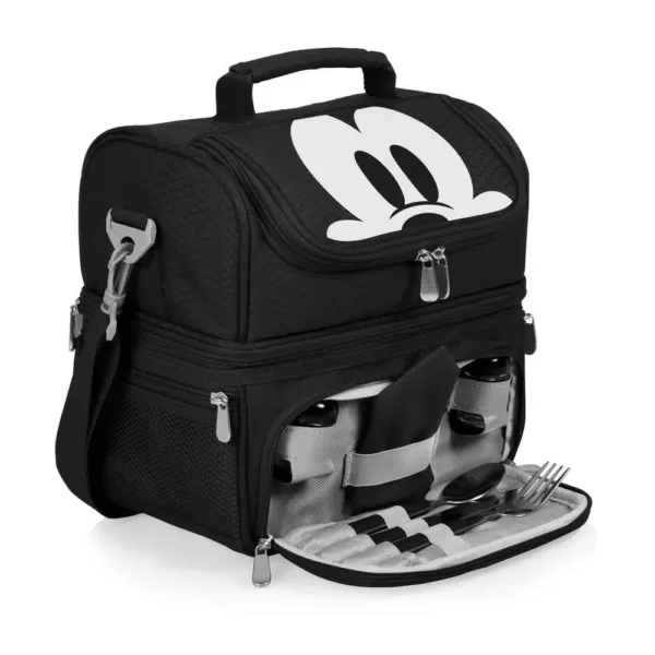 ONIVA 3 Qt. 8-Can Mickey Mouse Pranzo Lunch Tote Cooler in Black