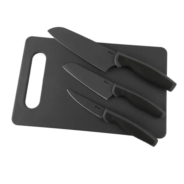 Oster Slice Craft Knife Set with Cutting Board (3-Piece)