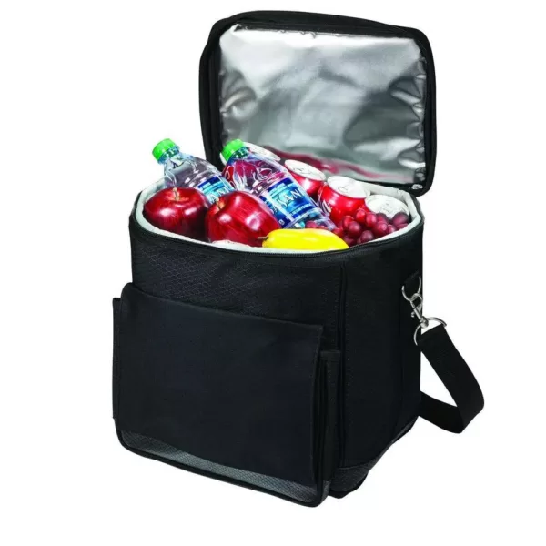 Picnic Time Cellar Wine Tote/Cooler with Trolley