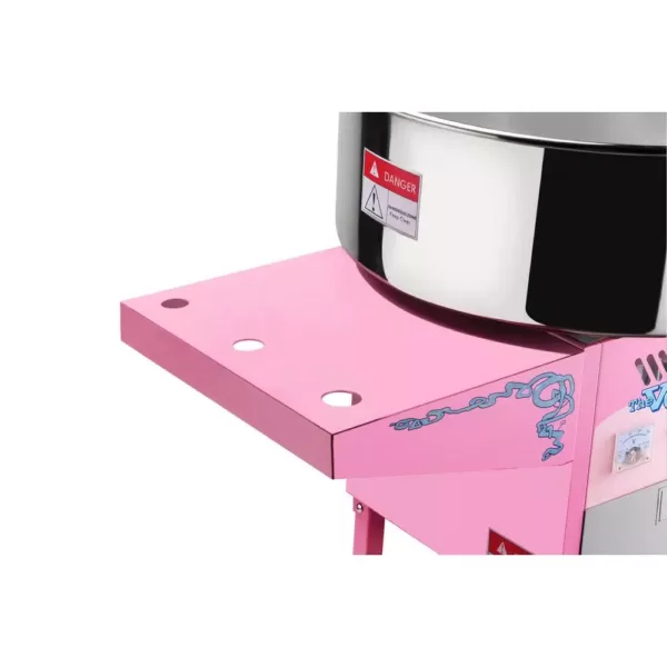 Great Northern Vortex Commercial Pink Cotton Candy Machine and Cart