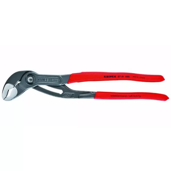 KNIPEX 12 in. Cobra Box Joint Pliers Set with Storage Pouch (3-Piece)