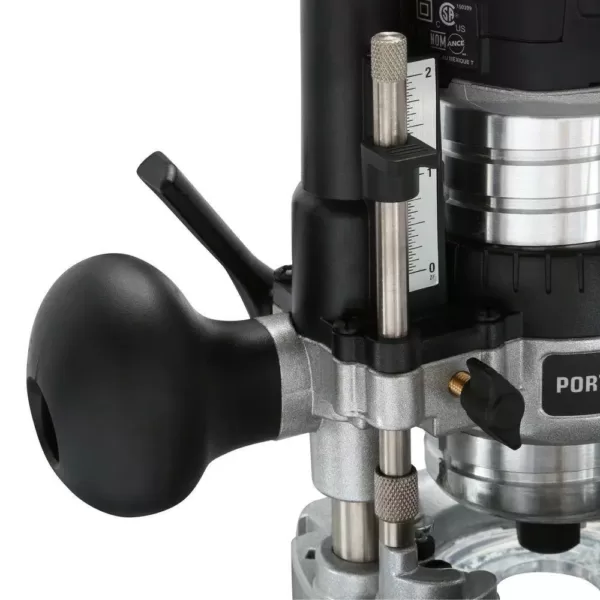 Porter-Cable 1-1/4 HP Compact Router with Plunge Base and Bag