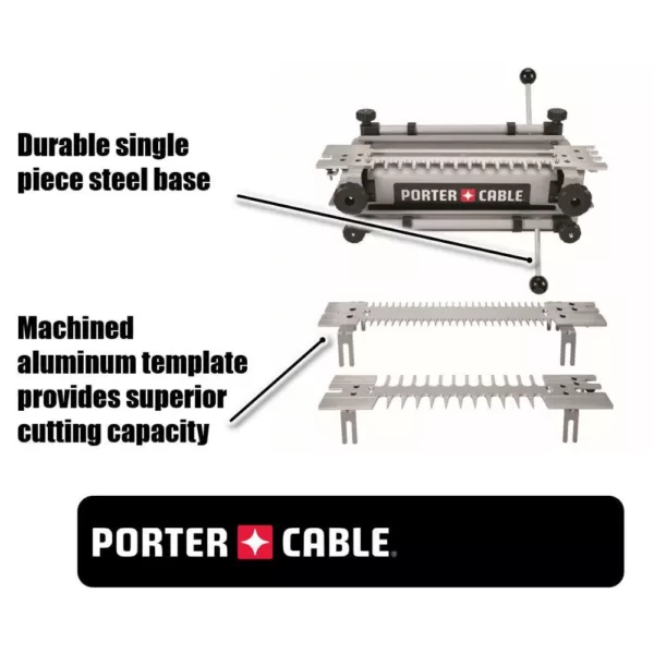 Porter-Cable 12 in. Deluxe Dovetail Jig Combination Kit