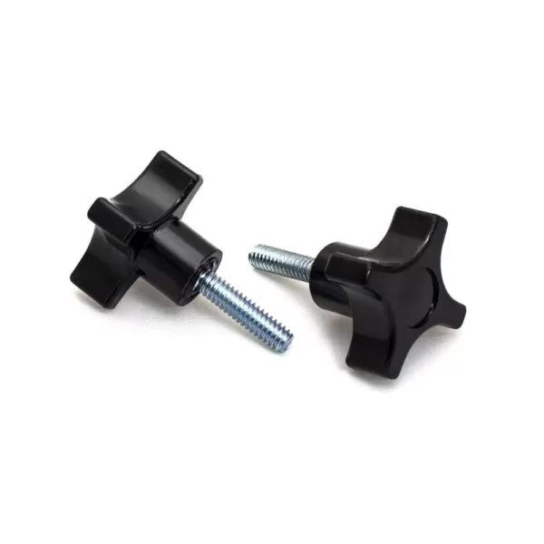 POWERTEC 1/4 in.-20, 4-Point Stud Knob (5-Pack)