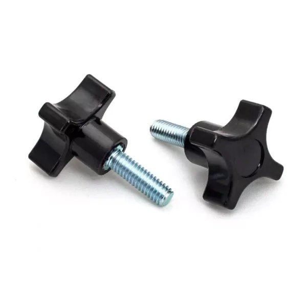 POWERTEC 5/16 in.-18, 4-Point Stud Knob (5-Pack)