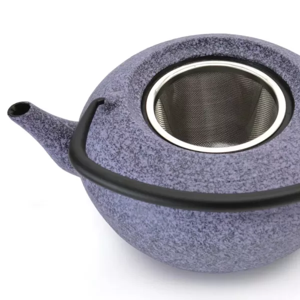 BergHOFF Studio 5.6-Cup Cast Iron Purple Teapot