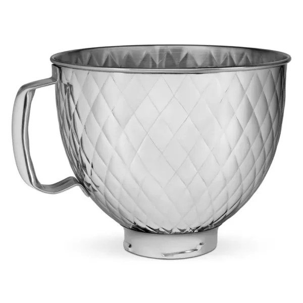 KitchenAid 5 Qt. Tilt Head Quilted Stainless Steel Bowl