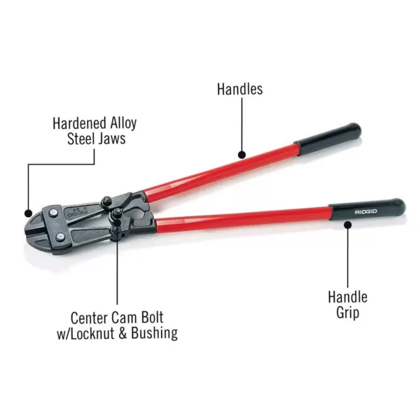 RIDGID S24 24 in. Heavy-Duty Bolt Cutter