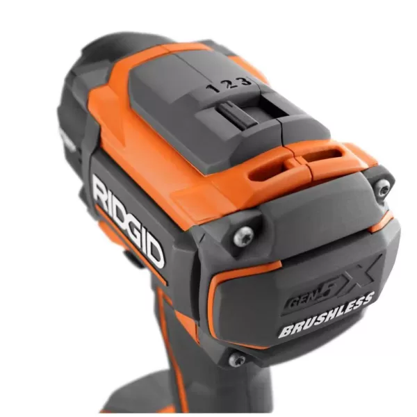 RIDGID 18-Volt Lithium-Ion Brushless Cordless 1/4 in. 3-Speed STEALTH FORCE Impact Driver (Tool Only)