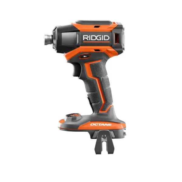 RIDGID 18-Volt OCTANE 6-Mode 1/4 in. Impact Drill with 18-Volt Lithium-Ion 4.0 Ah Battery and Charger Kit