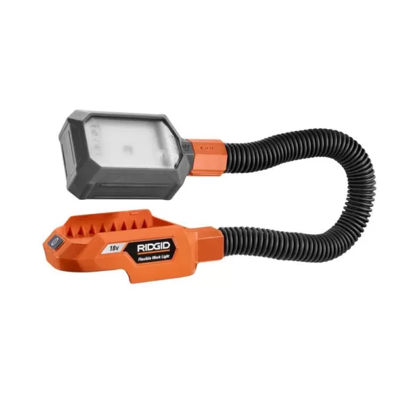 RIDGID GEN5X 18-Volt Flexible Dual-Mode LED Work Light