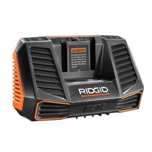 RIDGID 18-Volt OCTANE Lithium-Ion Cordless Brushless Combo Kit with Hammer Drill, Impact Driver, (2) 3.0 Ah Batteries, Charger