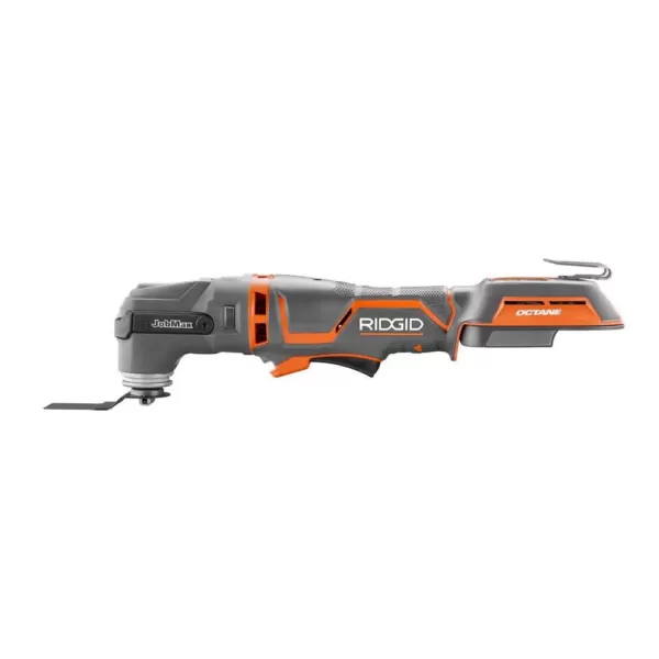 RIDGID 18-Volt OCTANE Job Max Multi-Tool with 18-Volt Lithium-Ion 2.0 Ah Battery and Charger Kit