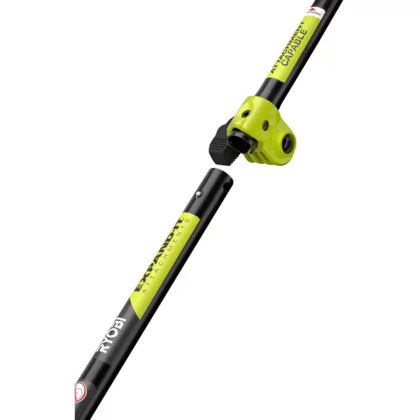 RYOBI 40-Volt Lithium-Ion Brushless Cordless Attachment Capable String Trimmer and Pruner 4.0 Ah Battery and Charger Included