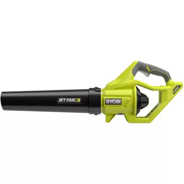 RYOBI 40-Volt Lithium-Ion Electric Cordless Battery Attachment Capable Trimmer with Blower, Hedge, Chainsaw (Tool-Only)