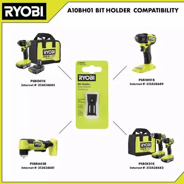 RYOBI Bit Holder Attachment for HP Drills and Drivers