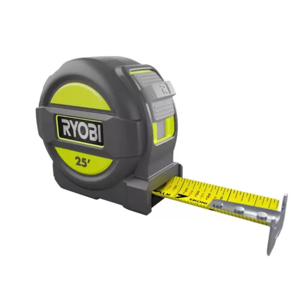 RYOBI Titanium Drill Bit Kit (22-Piece) with BONUS 25FT Tape Measure