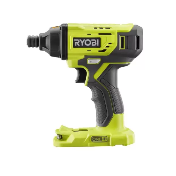 RYOBI 18-Volt ONE+ Lithium-Ion Cordless 1/4 in. Impact Driver Kit with (2) 1.5 Ah Batteries, Charger, and Bag