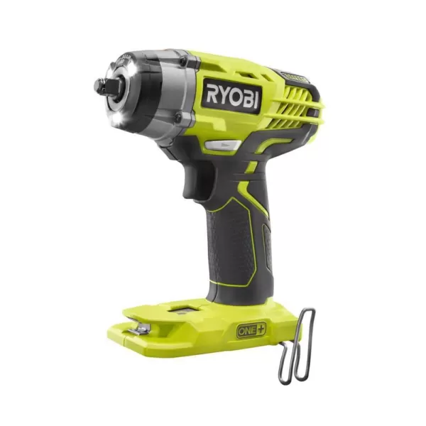 RYOBI 18-Volt ONE+ Lithium-Ion Cordless 3-Speed 1/2 in. Impact Wrench and 3/8 in. 3-Speed Impact Wrench (Tools Only)