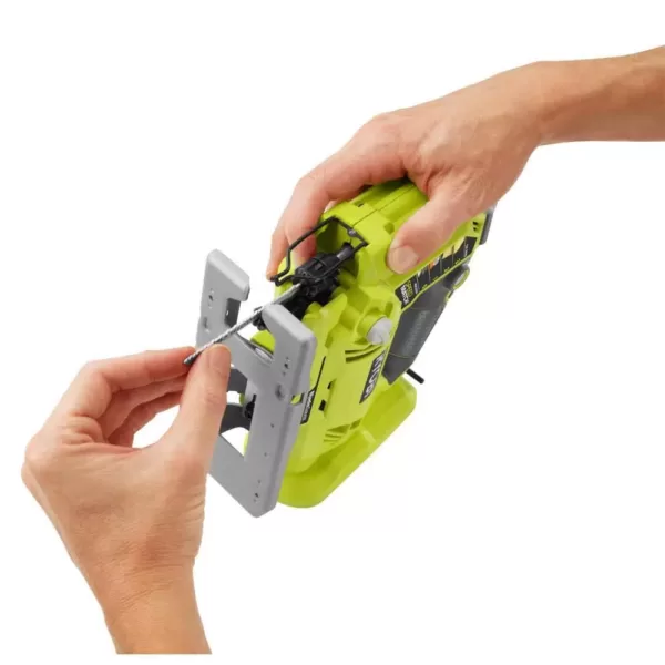 RYOBI 18-Volt ONE+ Lithium-Ion Cordless Orbital Jig Saw and 4-1/2 in. Angle Grinder (Tools Only)