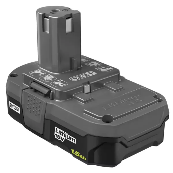 RYOBI 18-Volt ONE+ 1.5 Ah Compact Lithium-Ion Battery