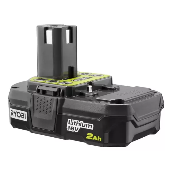 RYOBI 18-Volt ONE+ 2.0 Ah Compact Lithium-Ion Battery