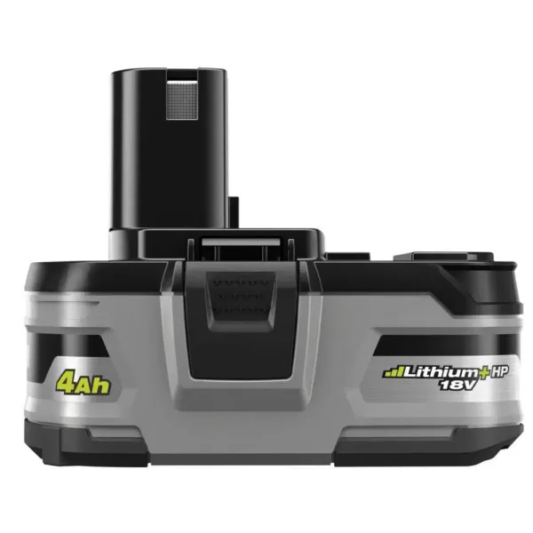 RYOBI 18-Volt ONE+ Lithium-Ion 4.0 Ah LITHIUM+ HP High Capacity Battery 2-Pack