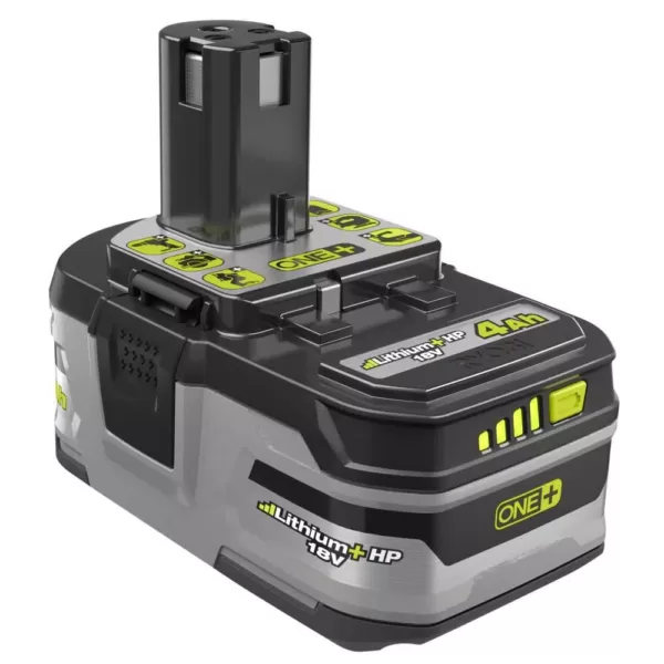 RYOBI 18-Volt ONE+ Lithium-Ion 4.0 Ah LITHIUM+ HP High Capacity Battery (6-Pack)