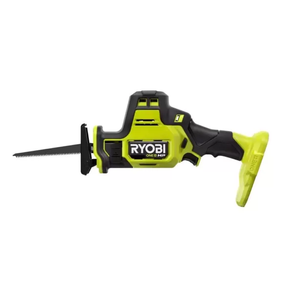 RYOBI ONE+ HP 18V Brushless Cordless Compact 2-Tool Combo Kit with One-Handed Recip Saw and 3/8 in. Impact Wrench (Tools Only)