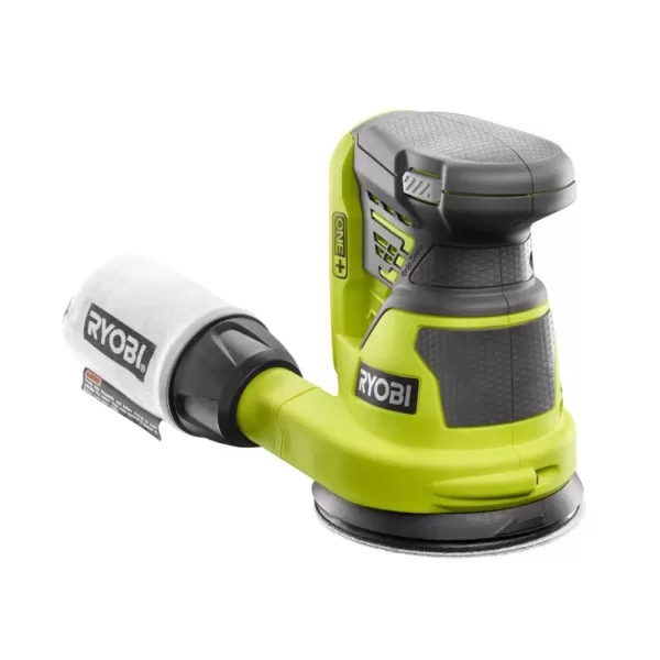 RYOBI 18-Volt ONE+ Cordless 5 in. Random Orbit Sander with 2.0 Ah Battery and Charger Kit