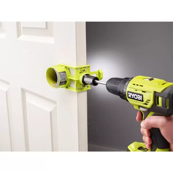 RYOBI Wood Door Lock Installation Kit