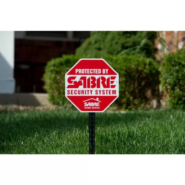 SABRE Home Security Sign