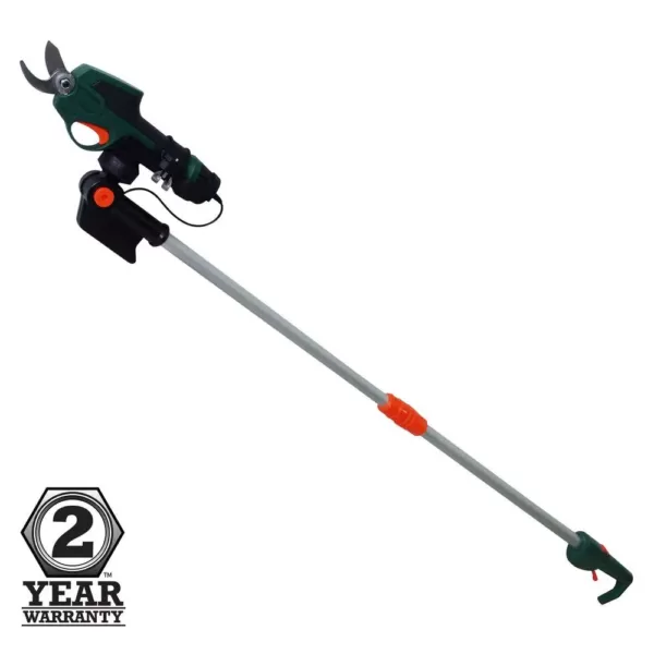 Scotts 7.2-Volt Electric Cordless Telescoping Pole Pruner - 2 Ah Battery and Charger Included