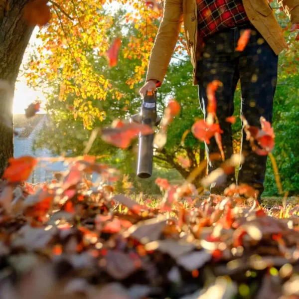 Scotts 20-Volt 130 MPH 98 CFM Cordless Leaf Blower, 2.0Ah Battery and Fast Charger Included