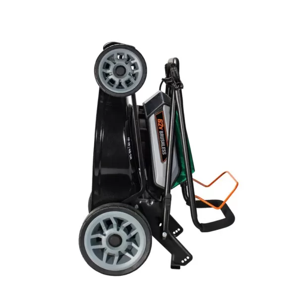 Scotts 21 in. 62-Volt Lithium-Ion Cordless Battery Walk Behind Push Mower with 5 Ah Battery and Charger Included