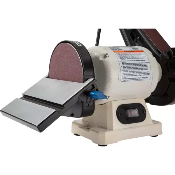 Shop Fox 2 in. Belt/6 in. Disc Sander Benchtop Combo