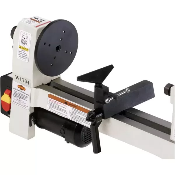 Shop Fox 8 in. x 13 in. 110-Volt 1/3 HP Bench-Top Wood Lathe