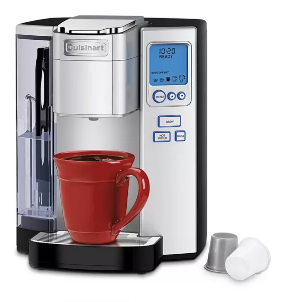 Cuisinart Premium Programmable Silver Single Serve Coffee Maker