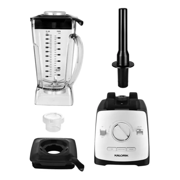 KALORIK 68 oz. 4-Speed Silver Blender